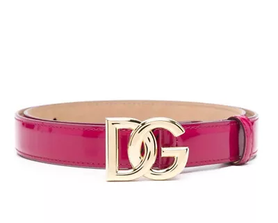 Dolce & Gabbana Women Dg Logo Buckle Belt Made In Italy Be1447a10378i484 • £279