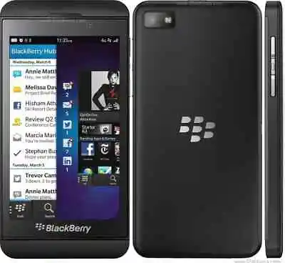 BlackBerry Z10 - 16GB - Black (Unlocked) Smartphone 7/10 Cosmetic Condition ! • $31.25