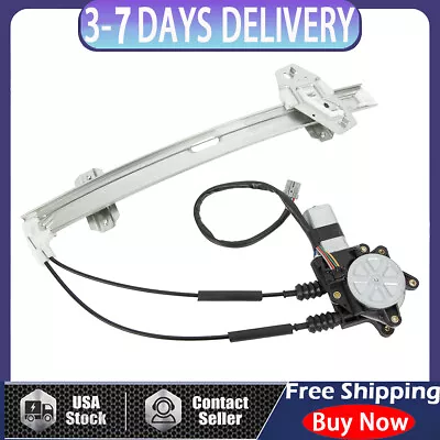 4 Doors Front Left Power Window Regulator W/ Motor For 1994-1997 Honda Accord • $32.98