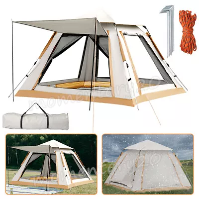 Full Automatic Instant Pop Up 4 Man Camping Tent Family.Outdoor.Hiking Shelter/* • £34.59