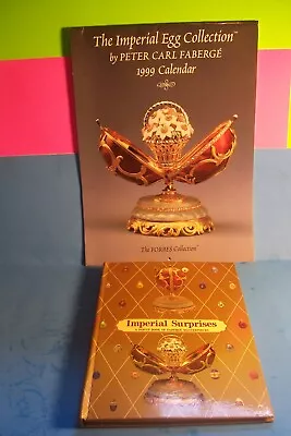 The Imperial Egg Collection By Peter Carl Faberge 1999 Calendar+ A Pop-up Book • $50