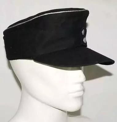 WWII WW2 German Elite Officer Summer Panzer M43 Field Cotton Cap Hat XL – GM027 • $15.72