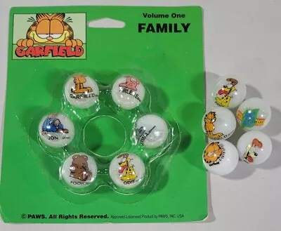 25 Years Of Lot Of 11 Vintage Garfield Marbles Garfield Jon Odie N More • $24.99