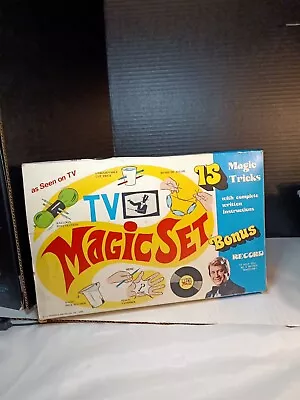 TV MAGIC SHOW SET: 15 Magic Tricks W/ Instructions As Seen On TV Vintage 1975 • $15