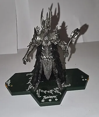 Lord Of The Rings Combat Hex Sauron Figure Great Condition Sabertooth Games • £25