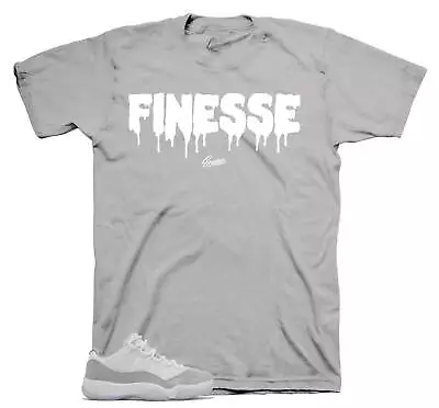 Shirt To Match Jordan 11  Cement Grey Shoes - Finesse Sneaker Tee • $23.99