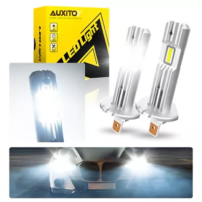 AUXITO H1 LED Headlight Bulb Conversion Kit High Low Beam 6500K Super White EXC • $22.79