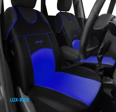 £23.69 • Buy Citroen Jumper Jumpy Front Seat Covers Vests T-shirts Artificial Leather