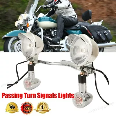 Passing Turn Signals Spot Lights Fit For Victory V92C V92SC V92TC Deluxe Classic • $67.06