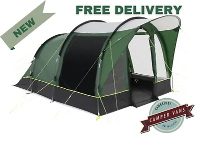 Kampa Brean 4  4 Person Poled Tent *Free P&P* RRP £350 Our Price £259 • £259