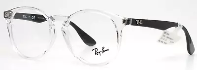 RAY BAN RB1554 3541 Clear Unisex Kids Round Full Rim Eyeglasses 48-16-130 B:42 • $59.99