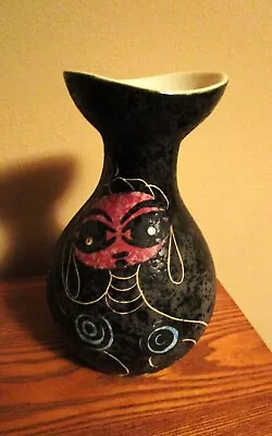 Lilli Of California Mid Century Modern Art Pottery Vase Tribal Woman • $35