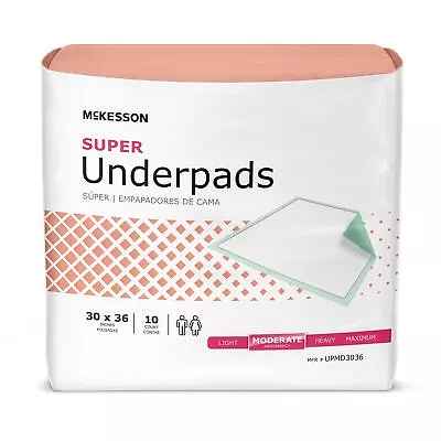 100 Adult Disposable Chair Incontinence Bed Protector Pads Underpads 30X36  • $44.42