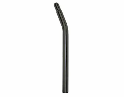 Original 400mm Long Steel Seatpost Pilar 25.4mm W/o Support In Black Or Chrome. • $19.99