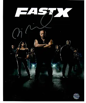 Vin Diesel Actor Hollywood Signed 8 X 10 Photo COA TTM Hologram Seal 143550 • $97.50