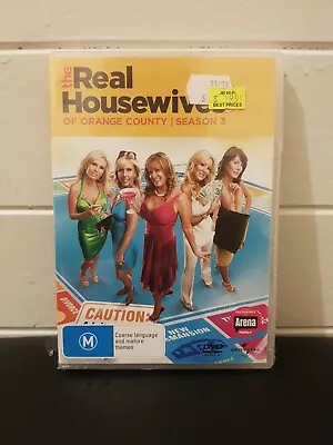 The Real Housewives Of Orange County Season 3 DVD 2008 Sealed New Region 4 & 2 • $7.73