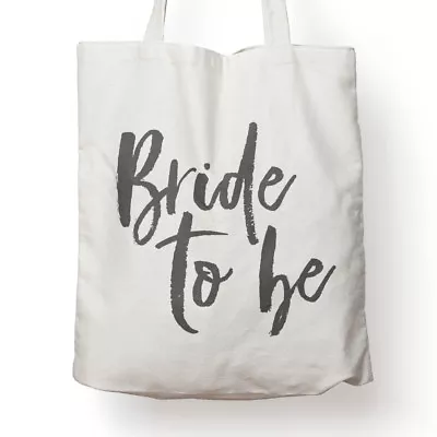 £4.95 • Buy Wedding Party Cotton Tote Bags Hen Do Bridesmaid Bride Favour Keepsake Gift Bag