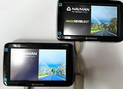 2X Genuine Navman MY-65T Car GPS Automotive GPS Navigation N268 (SWITCHING ON) • $71.99