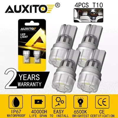 4X T10 194 168 W5W 12V SMD LED Car HID White CANBUS Error Free Wedge Light Bulbs • $12.87