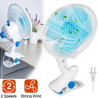110V 20W Adjustable Clip Fan Cooling Mini Desk Baby Stroller Wall Mount Fans 8  • $29.37
