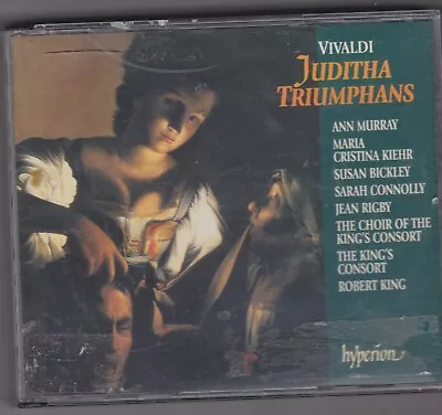 Vivaldi: CD Juditha Triumphans - Robert King - The King's Consort  Hyperion • $9.99
