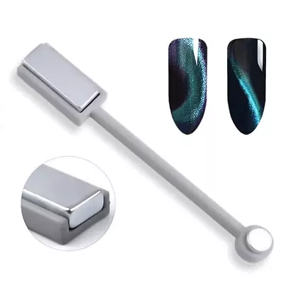 Double-Head Magnet Stick Wand For 3D Magnetic Cat Eye Gel Magic Nail Art Manicur • $12.88