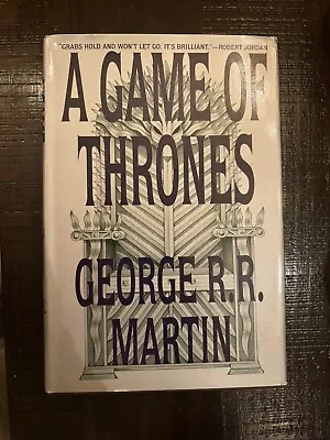 George R.R. Martin. A GAME OF THRONES. Bantam 1996. 1st HC/DW. • $80