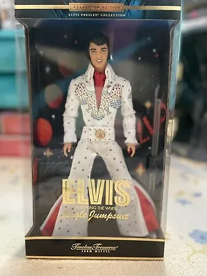 Elvis Featuring The White Eagle Jumpsuit By Timeless Treasures From Mattel • $65