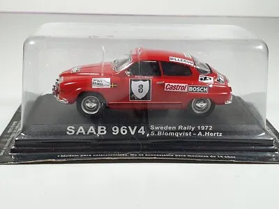 1972 Saab 96V4 Sweden Rally 1/43 Newsstand With Box • £31.91