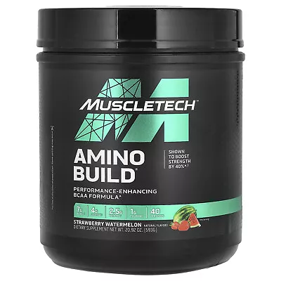 Amino Build Strawberry Watermelon 20.92 Oz (593 G) • $30.27