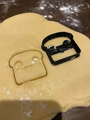 £4.99 • Buy Kawaii Toast Cookie Pastry Biscuit Cutter Icing Fondant Clay Cute Bread Japan