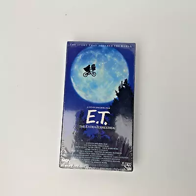 E.T. The Extra-Terrestrial VHS MCA Factory Sealed Green Flap New 1988 Vintage 80 • $19.90