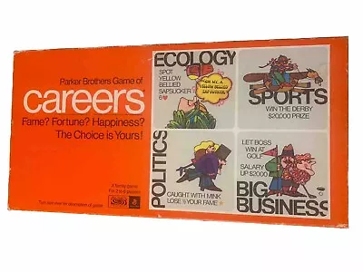 Careers Board Game 1971 Complete Set Vintage  Parker Brothers • $28.99