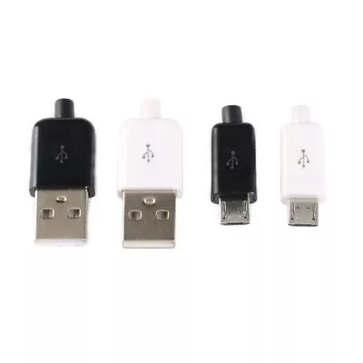 2.0 USB Solder Connector MICRO Male Shielded Data Line Accessory Interface 5P • $24.24