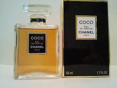 Vintage Chanel Coco 50ml Edp Splash Women Perfume Fragrance Rare 98%full Genuine • $299