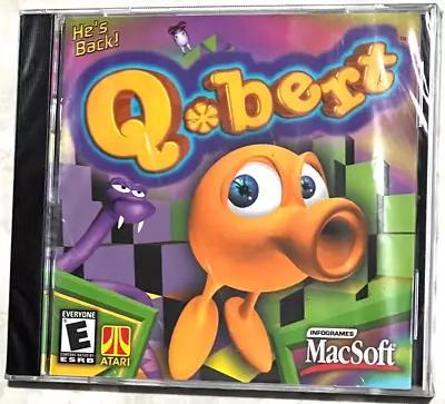 MACSOFT Q*bert CD-ROM Atari • $20