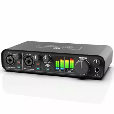 MOTU M4 4x4 USB-C Audio Interface • $269.95