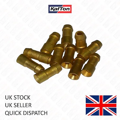 £80.59 • Buy Uninsulated Brass Bullet Connectors 4.7mm Lucas Type Electrical Terminals Crimp