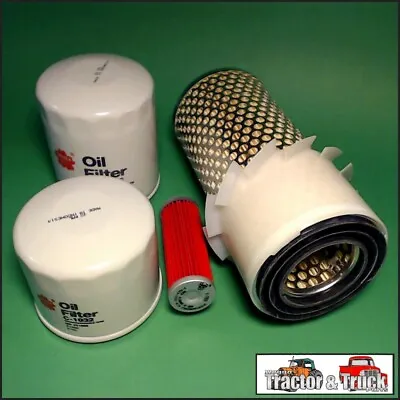 FLK5217-C Oil Fuel Air HST Filter Kit Kubota B6100 B6200 Tractor & B7100 B7200 • $61