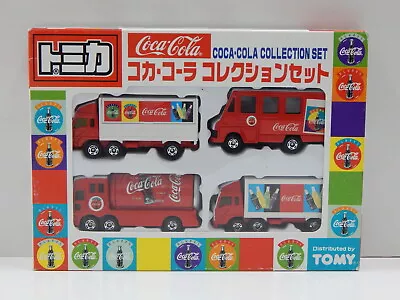 Coca-Cola 4 Piece Collection Set - Made In China Tomica 26202 • $54.36