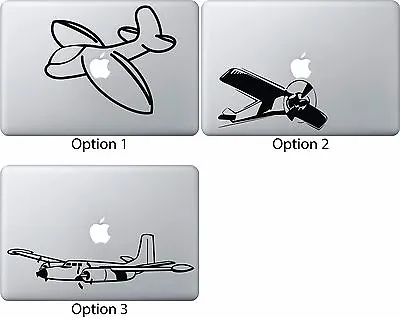 Airplane Decal Sticker Skin For Apple Mac Book Air/Pro Dell Laptop 13  15  17   • $9.17