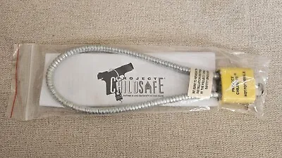 PROJECT CHILDSAFE Gun Lock - Child Safe Cable With Padlock 2 Keys Instructions • £5.55