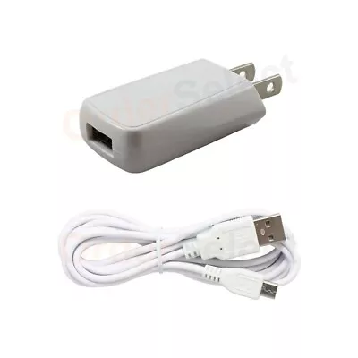 Wall Charger+USB Cable 6FT Micro For Smartphone Android Cell Phone • $4.79