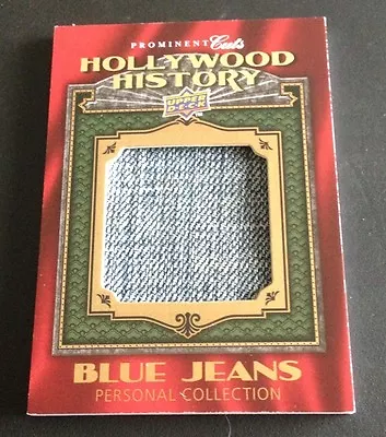 2009 Ud Prominent Cuts Hollywood History Britney Spears Jeans Swatch Nice • $499.99