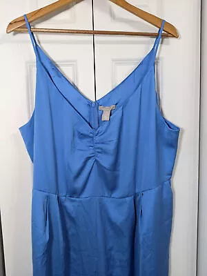 H&M NWT Women's Size XL Blue Jumpsuit • $12.50