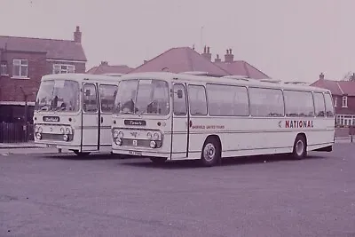 1974 Original Bus Slide Sheffield United Tours XWJ 398G & 399G Ref 3582 • £3.99