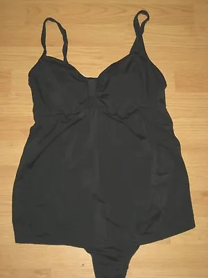 Motherhood Maternity Womens Bathing Suit Swim Medium Swimwear 1 Piece Black Pad • $8.24
