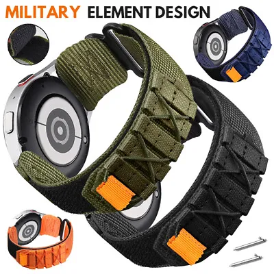 Rugged Military Nylon Band Strap For Samsung Galaxy Watch 3 4 5 6 Classic Active • $7.84