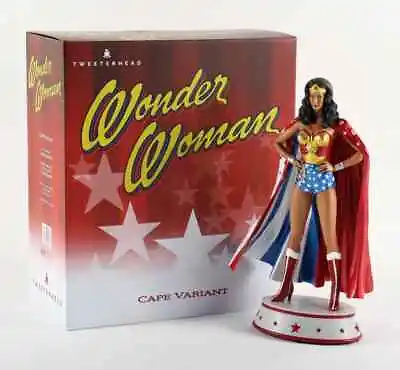 Tweeterhead Wonder Woman Exclusive Lynda Carter Maquette Statue Cape Variant New • $449.99