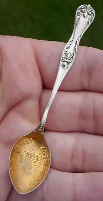 Antique Sterling Silver Mormon Temple - Salt Lake City Demitasse Souvenir Spoon • $24.95